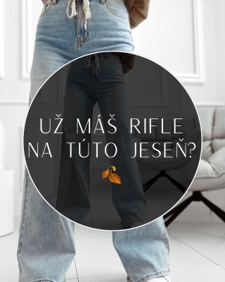 Už máš svoje dokonalé rifle na túto jeseň? 👖 Objav modely, ktoré perfektne padnú, zvýraznia tvoje krivky a dodajú ti...